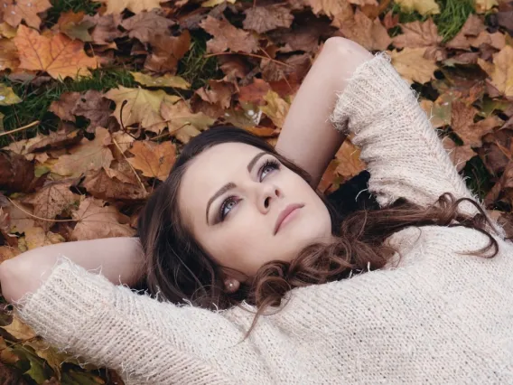 woman relaxing