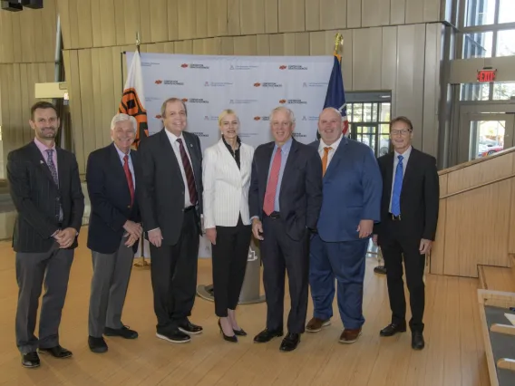 Group photo of University of Arizona and Oklahoma State University staff/faculty.
