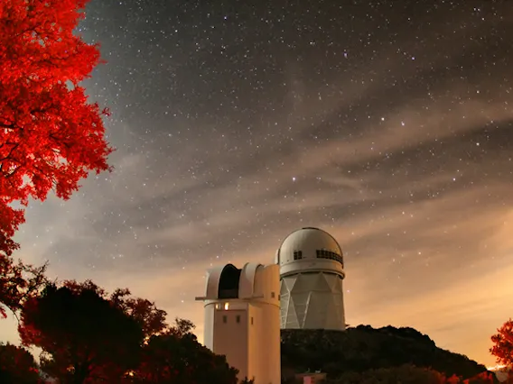 Kitt Peak and the night sky
